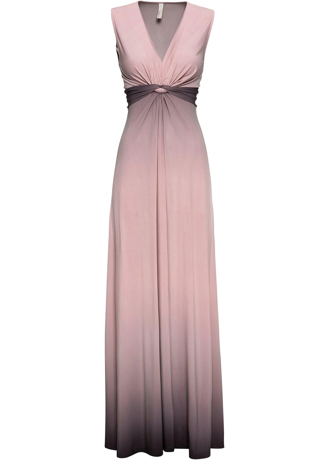 Robe drapée en jersey