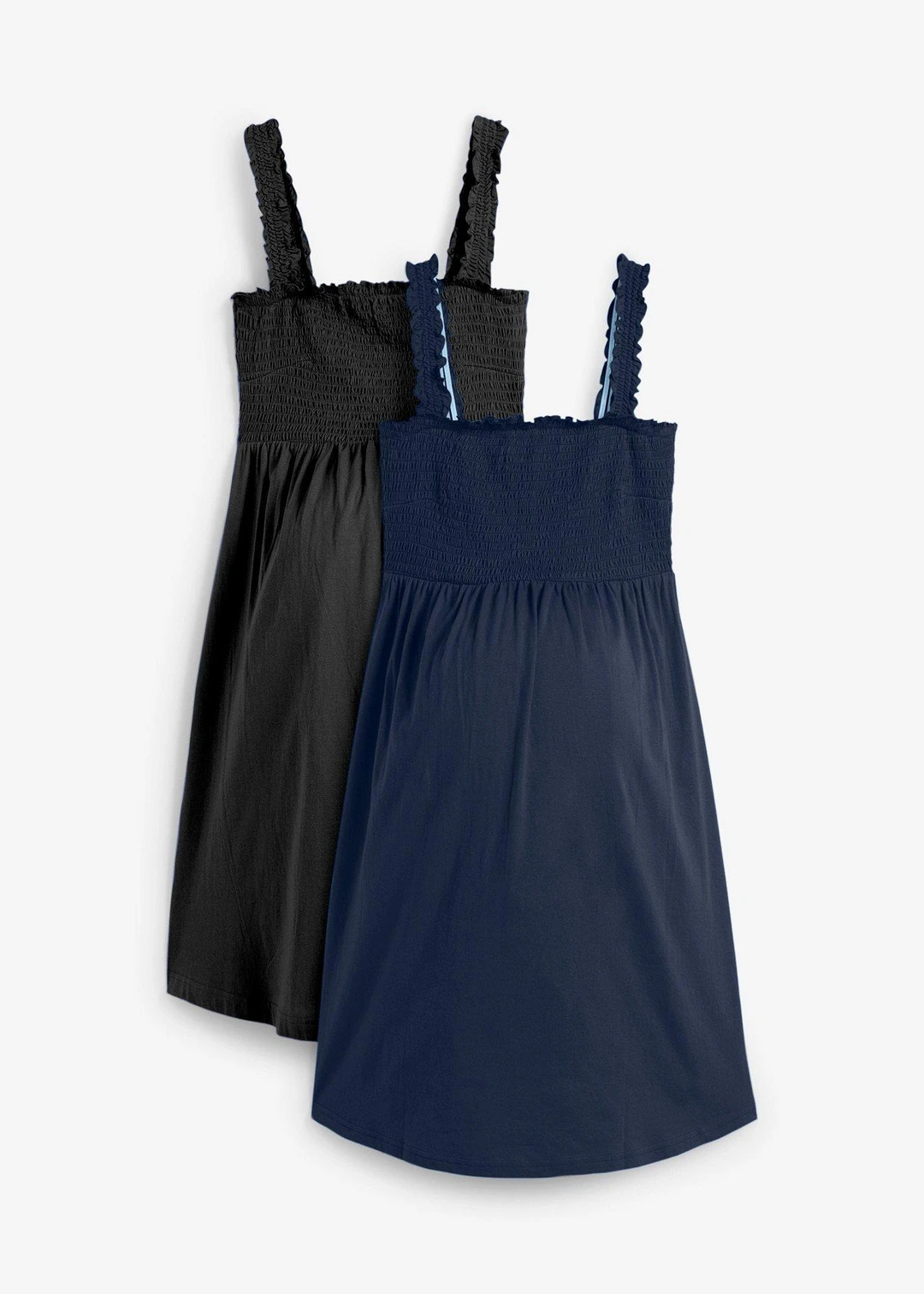 Lot de 2 robes de grossesse en coton