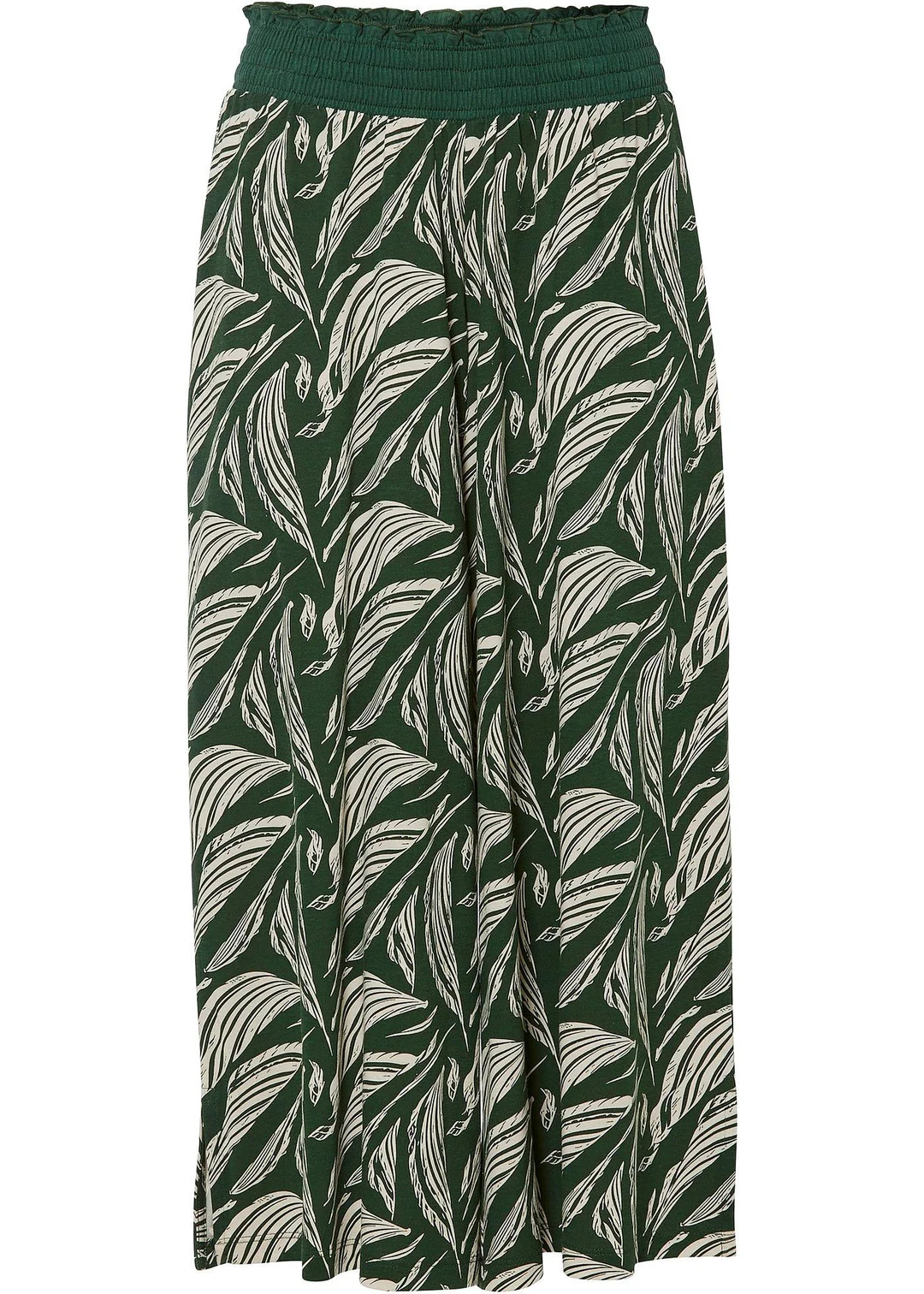Pantalon large en jersey coton et viscose