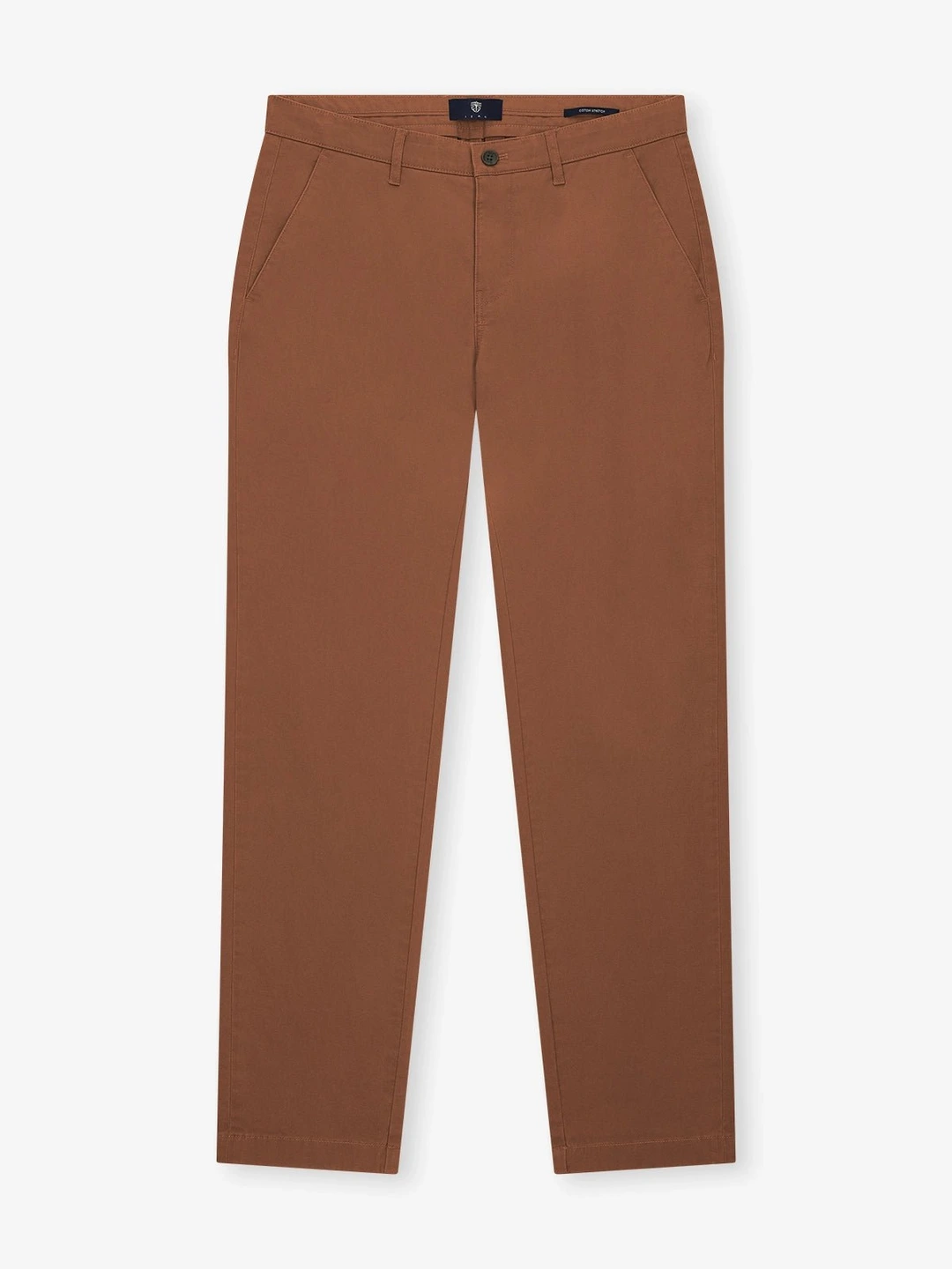 IZAC - Pantalon casual orange foncé