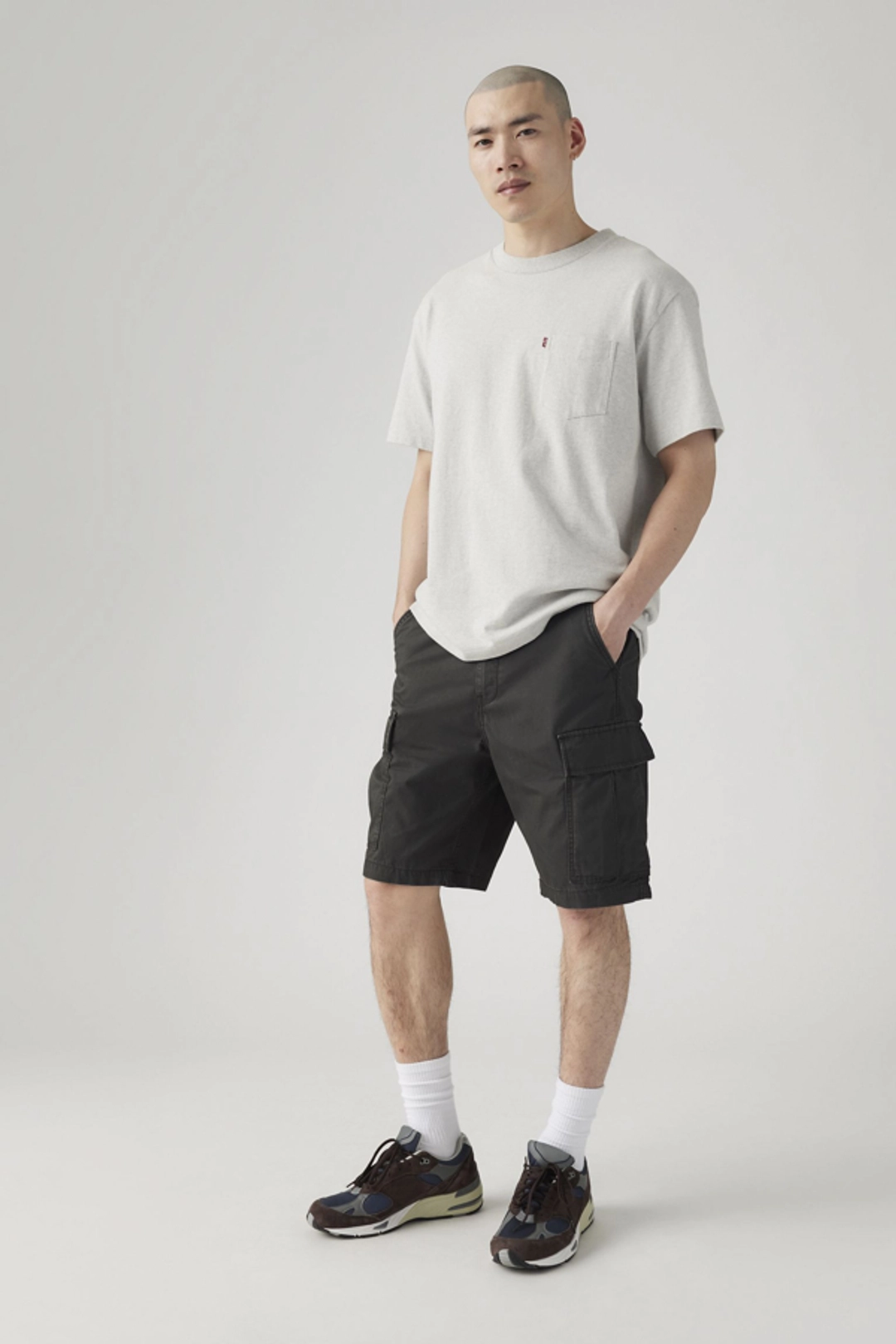 Levi's Carrier Cargo Shorts - Homme - Noir / Meteorite Lightweight - 36