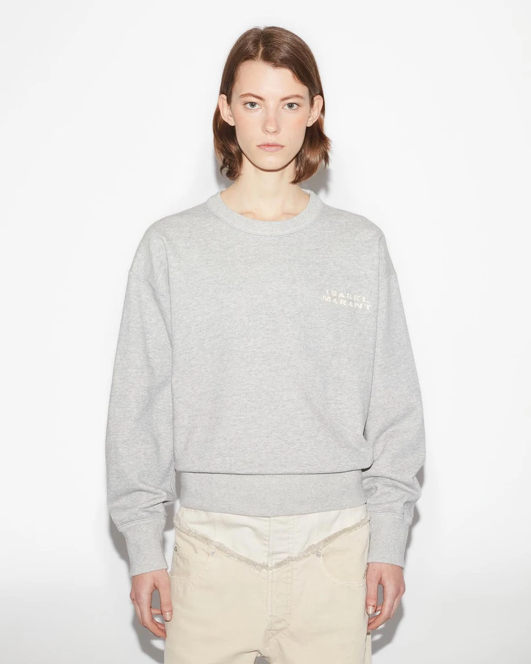 Sweatshirt Shad - Femme - Écru - Taille 42 - 5