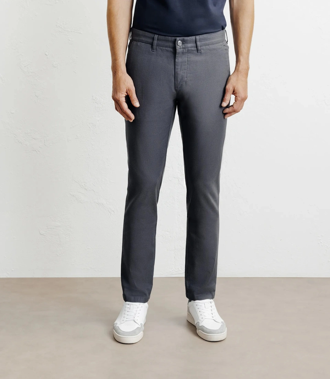 IZAC - Pantalon armuré slim gris