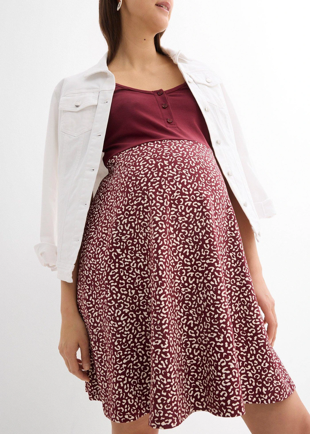 Robe de grossesse et d’allaitement en coton