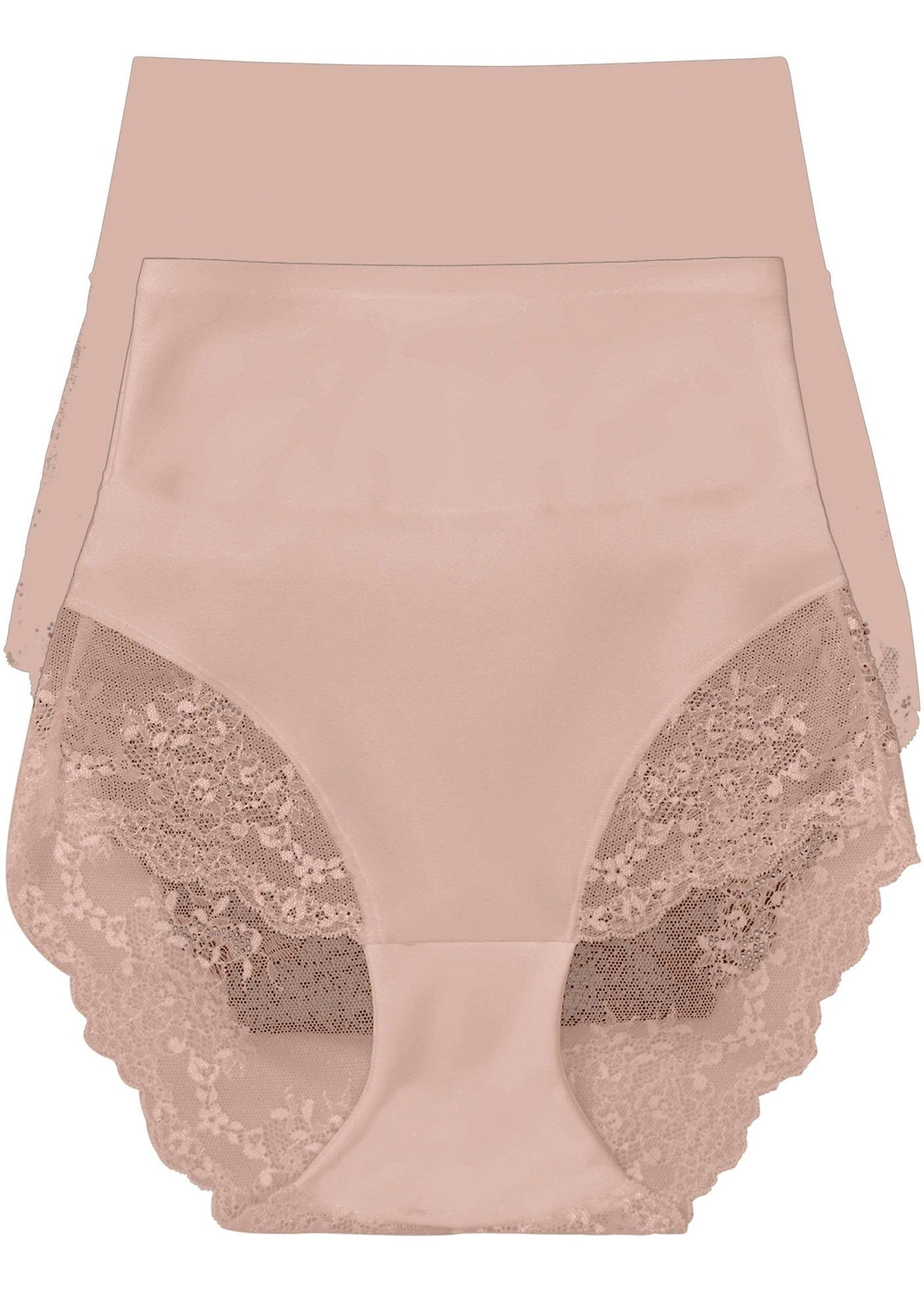Lot de 2 culottes sculptantes lasercut, maintien modéré