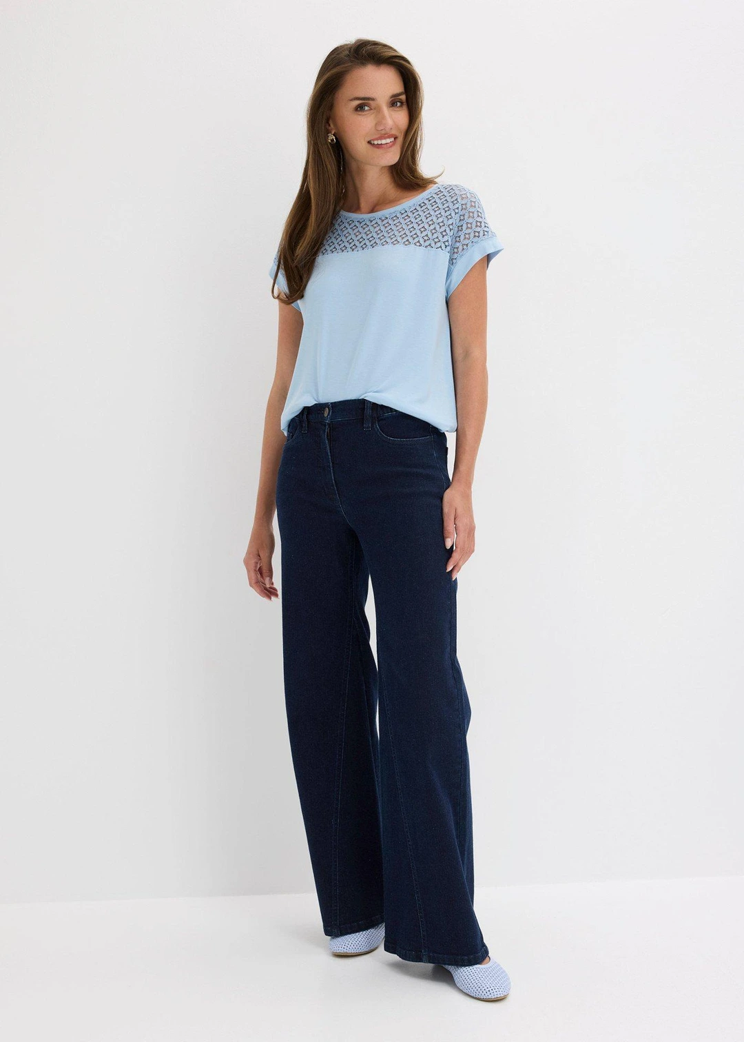 T-shirt doux en viscose extensible - 2