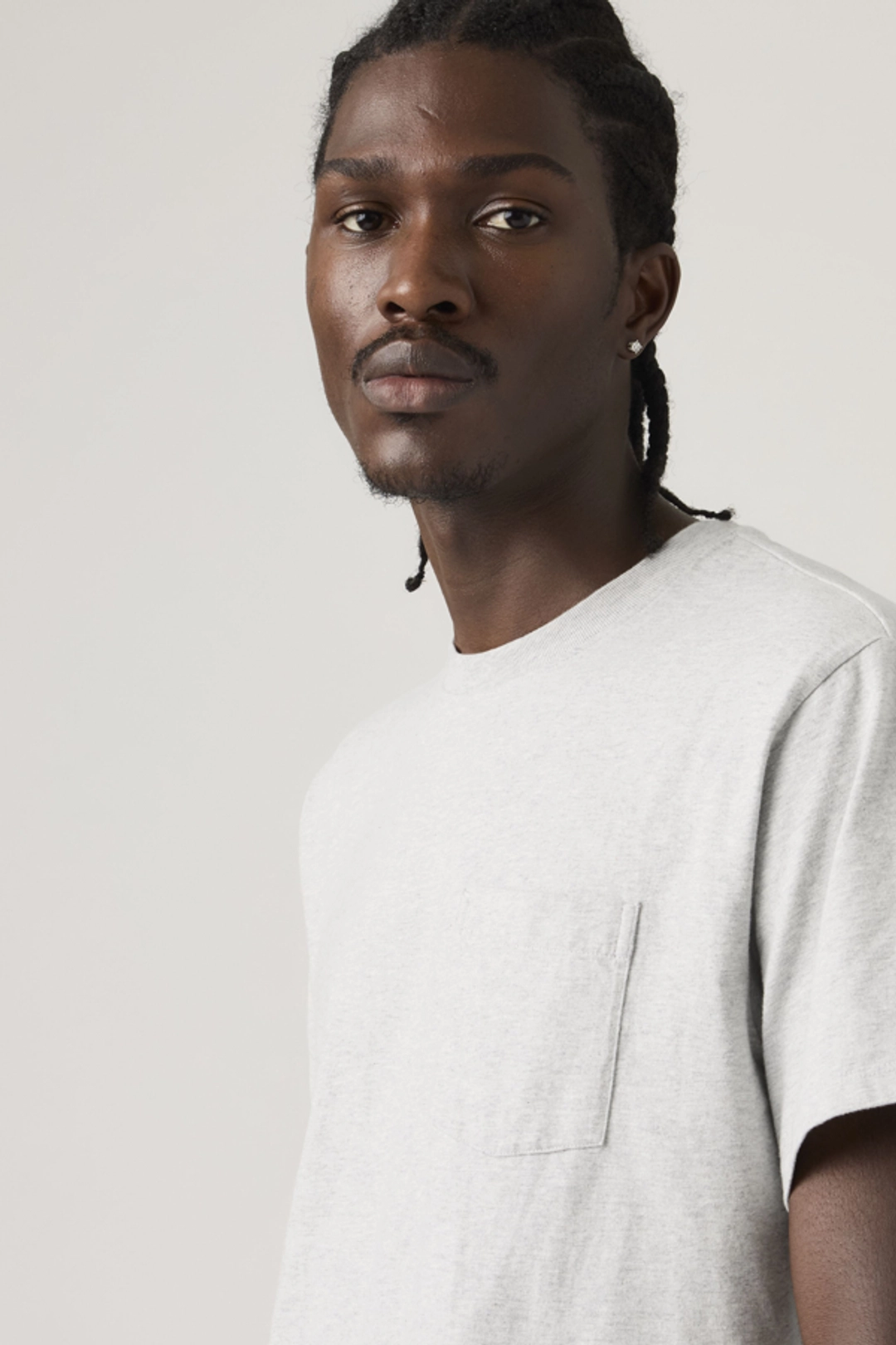 Levi's T Shirt À Poche Essential - Homme - Blanc / Bright White - 2XL - 2