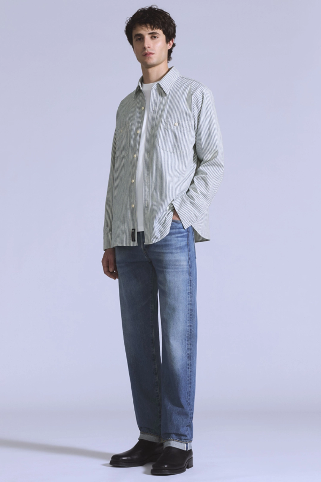 Levi's 1980s Jean 501 - Homme - Bleu / Mij Stream - 36X34