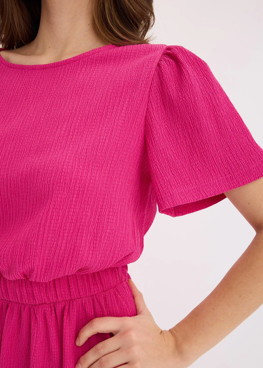 Robe évasée en jersey