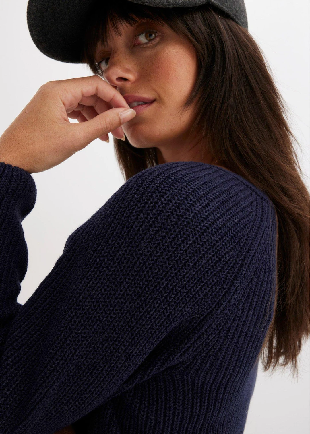 Pull côtelé 100% coton - 3