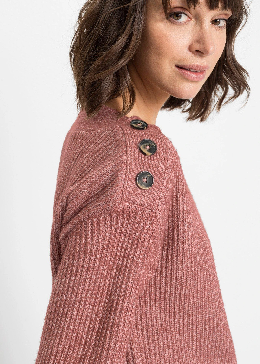 Pull oversize à boutons - 3