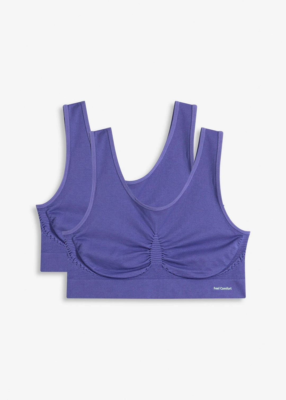 Lot de 2 brassières sans couture Feel Comfort