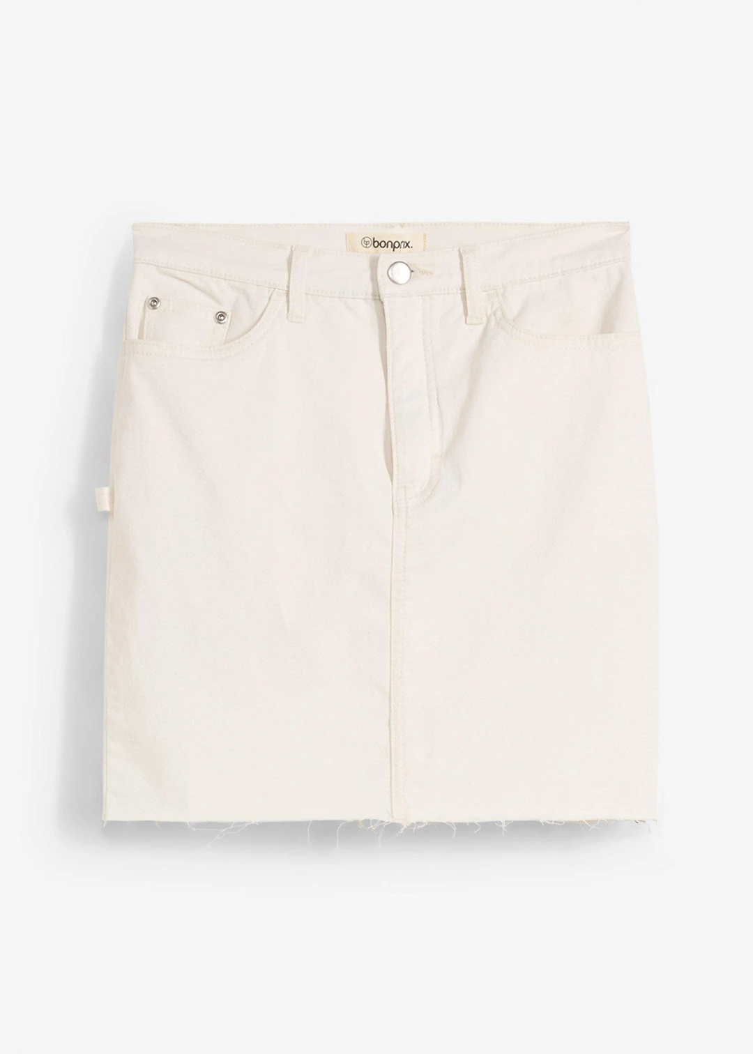 Mini-jupe en coton extensible