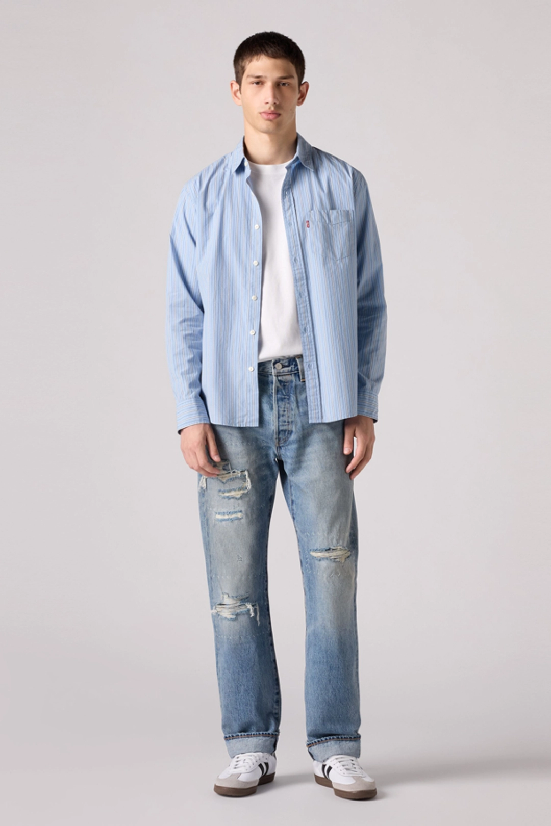 Jean Levi's 501 Original - Homme - Bleu / Do The Rump - 33X34