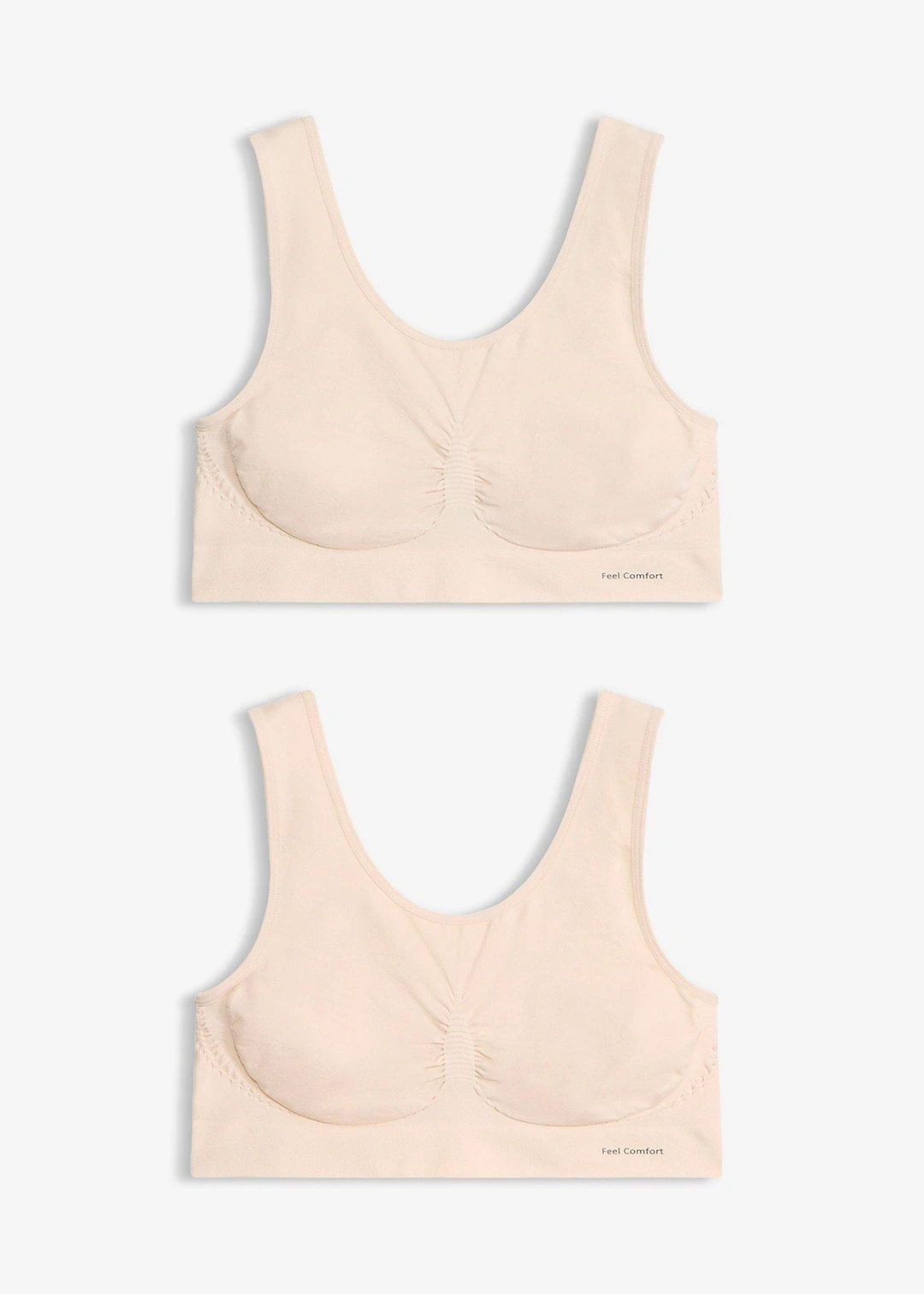 Lot de 2 brassières sans couture Feel Comfort