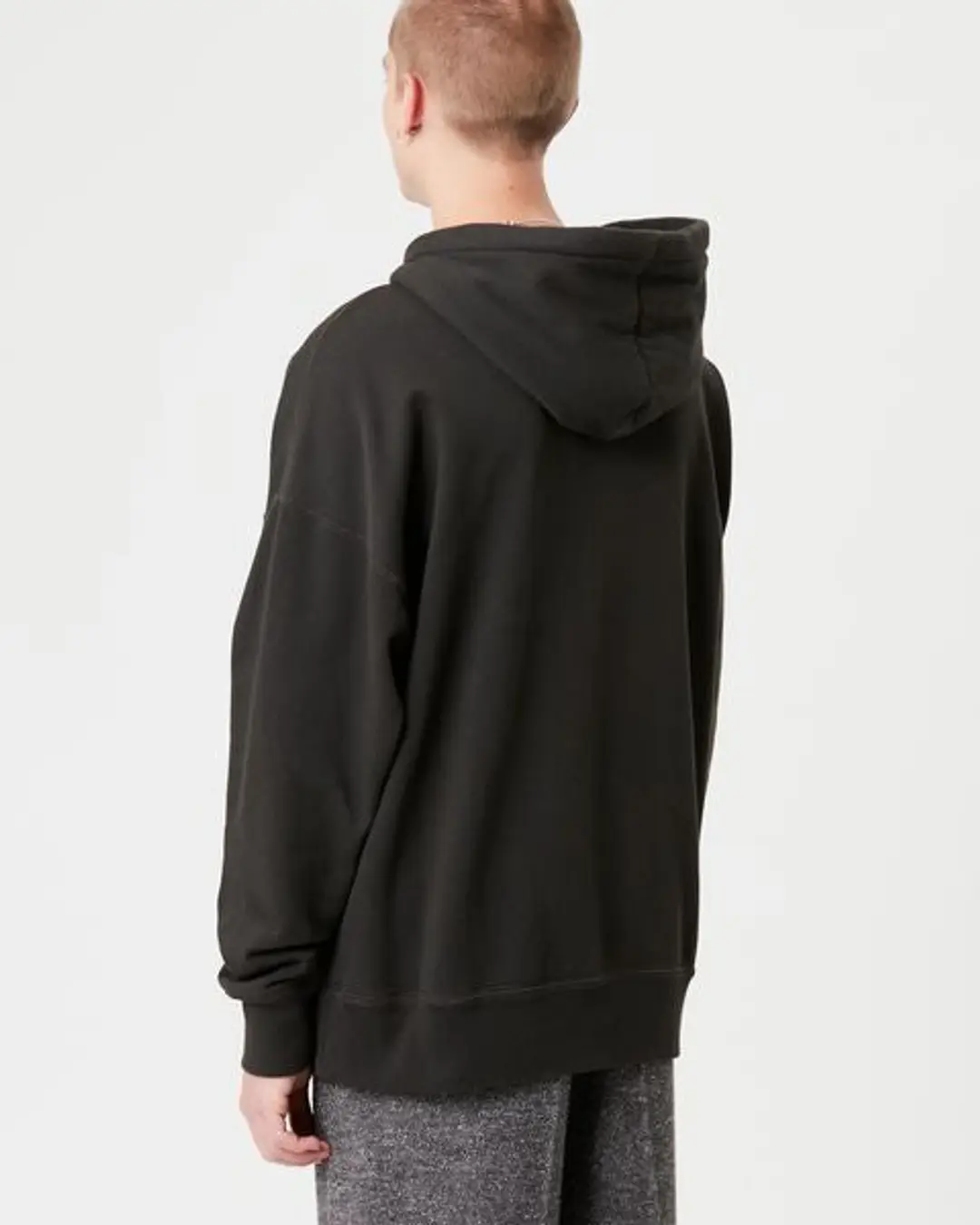 Sweatshirt Miley - Homme - Noir Délavé - Taille XL - 3