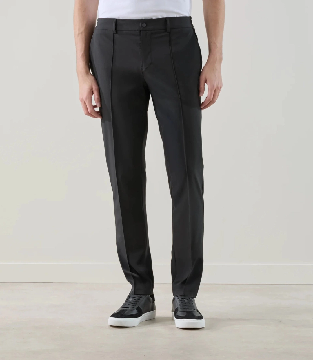 IZAC - Pantalon ville en tissu technique noir