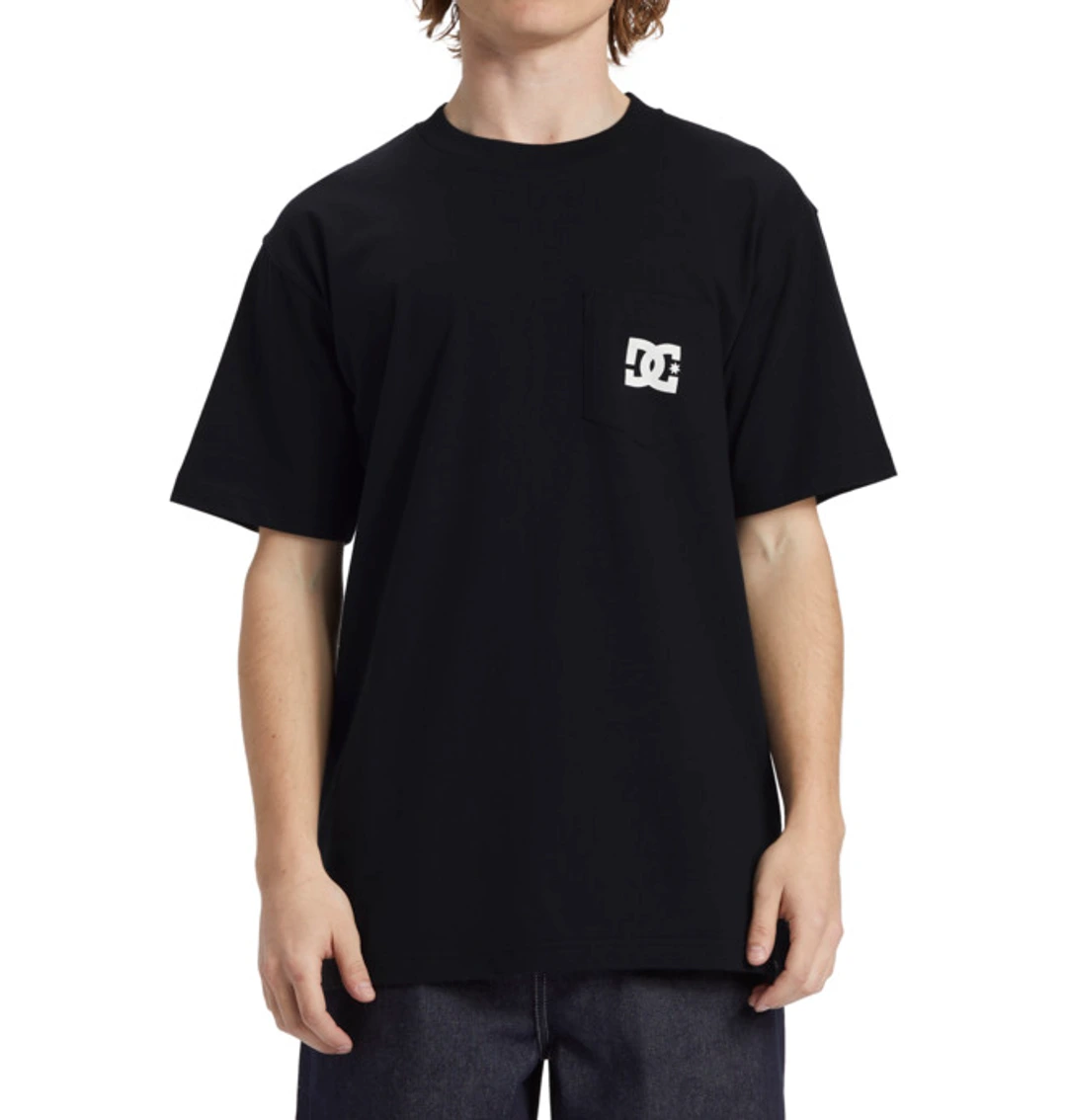 Star Pocket - T-shirt à manches courtes Noir Homme