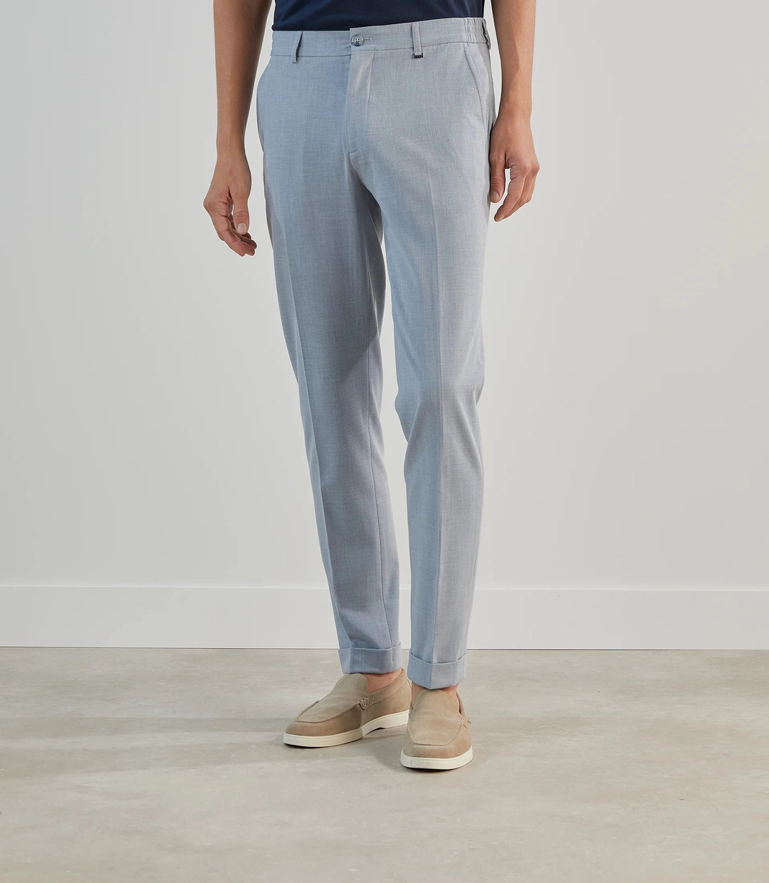 IZAC - Pantalon casual bleu ciel