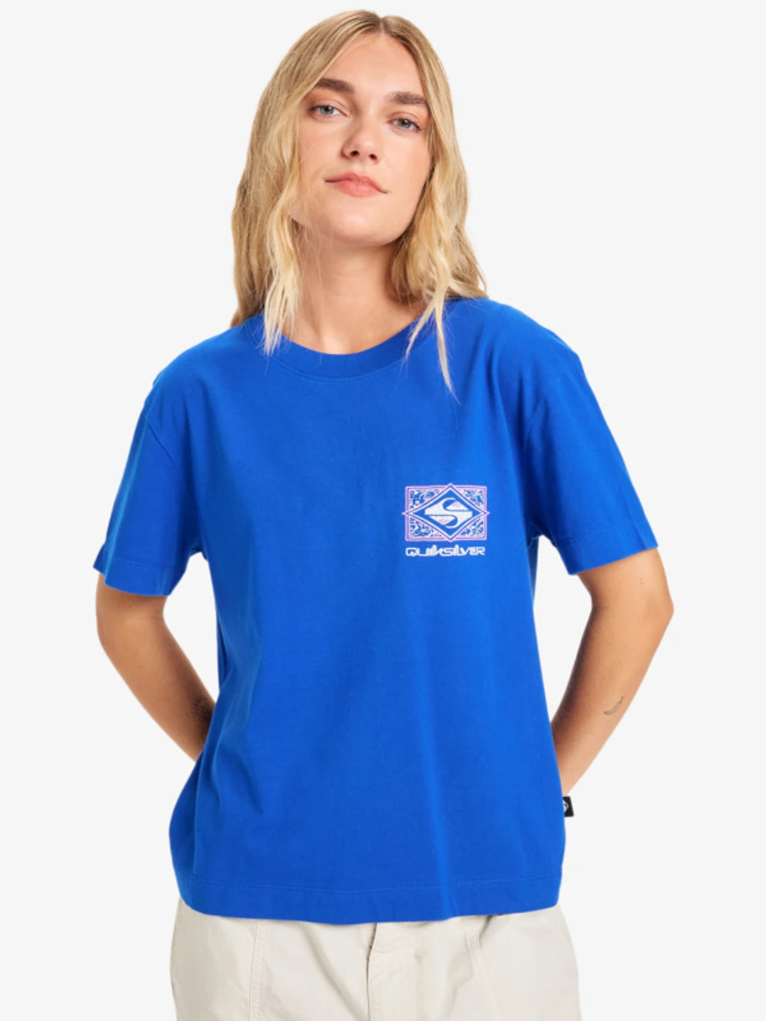 Standard - T-Shirt à manches courtes pour Femme Violet