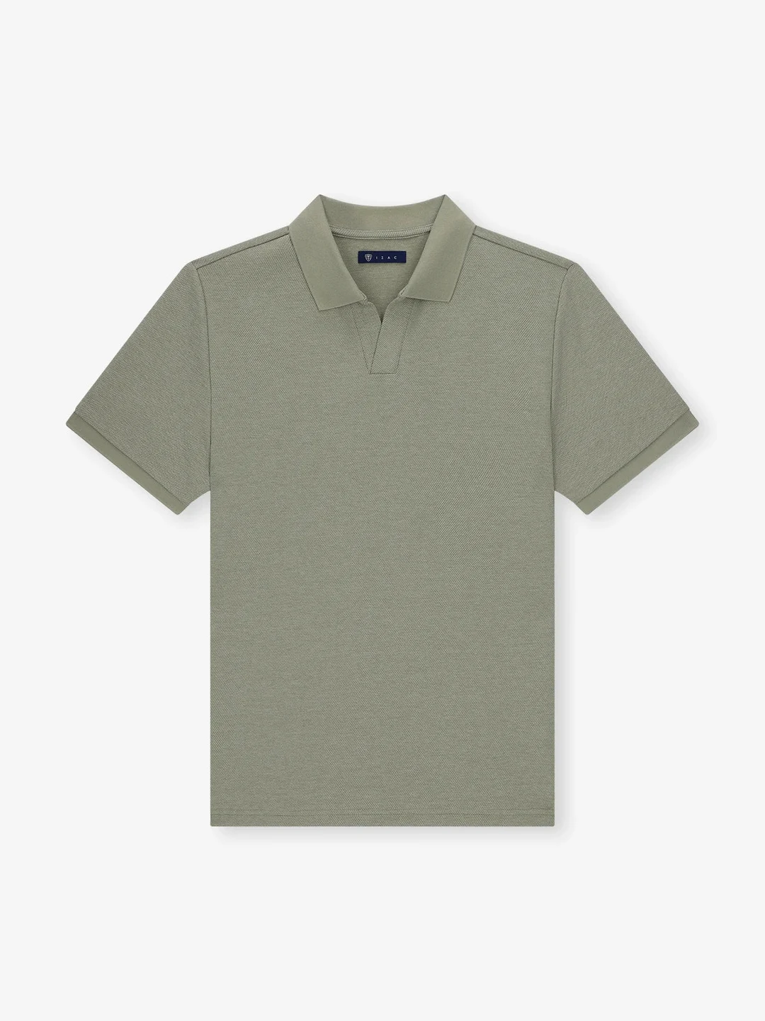 IZAC - Polo col ouvert kaki