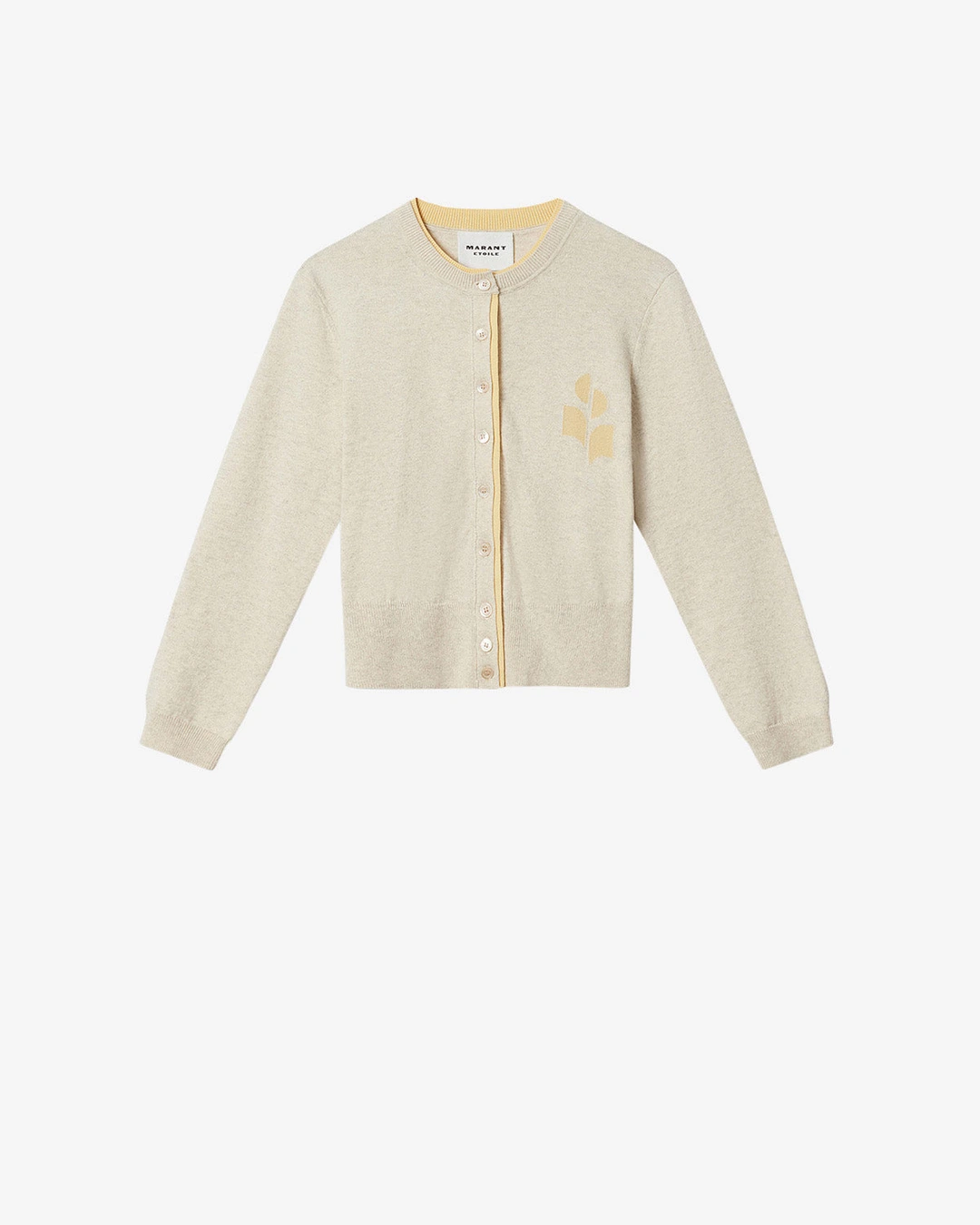 Cardigan Lona - Femme - Bleu Poudré-gris Clair - Taille 40 - Marant Étoile