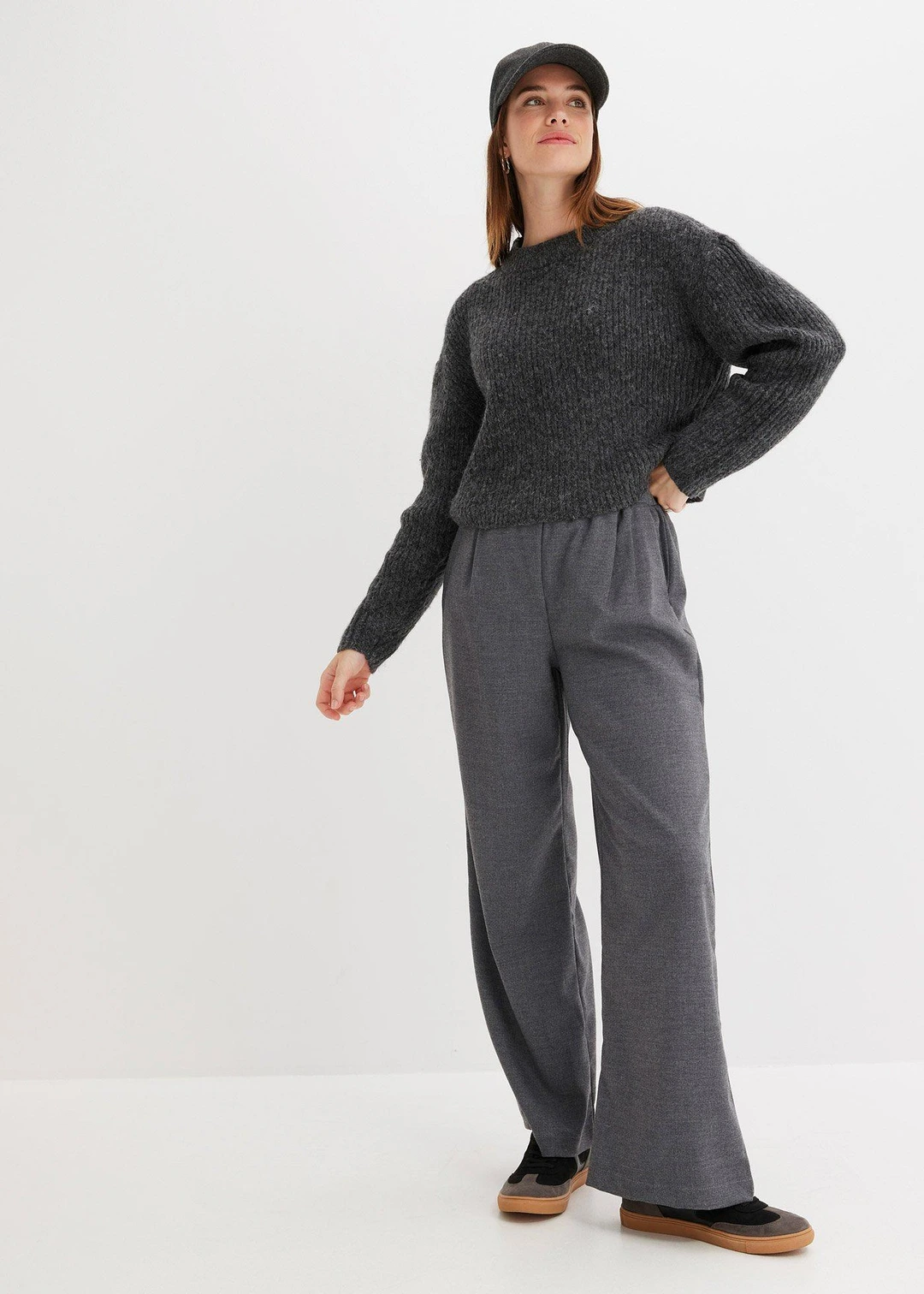 Pantalon large à pinces