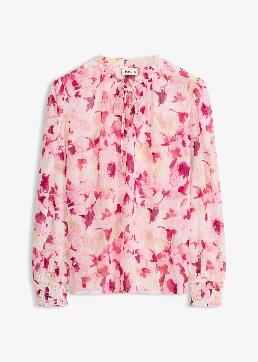 Blouse imprimée en mousseline