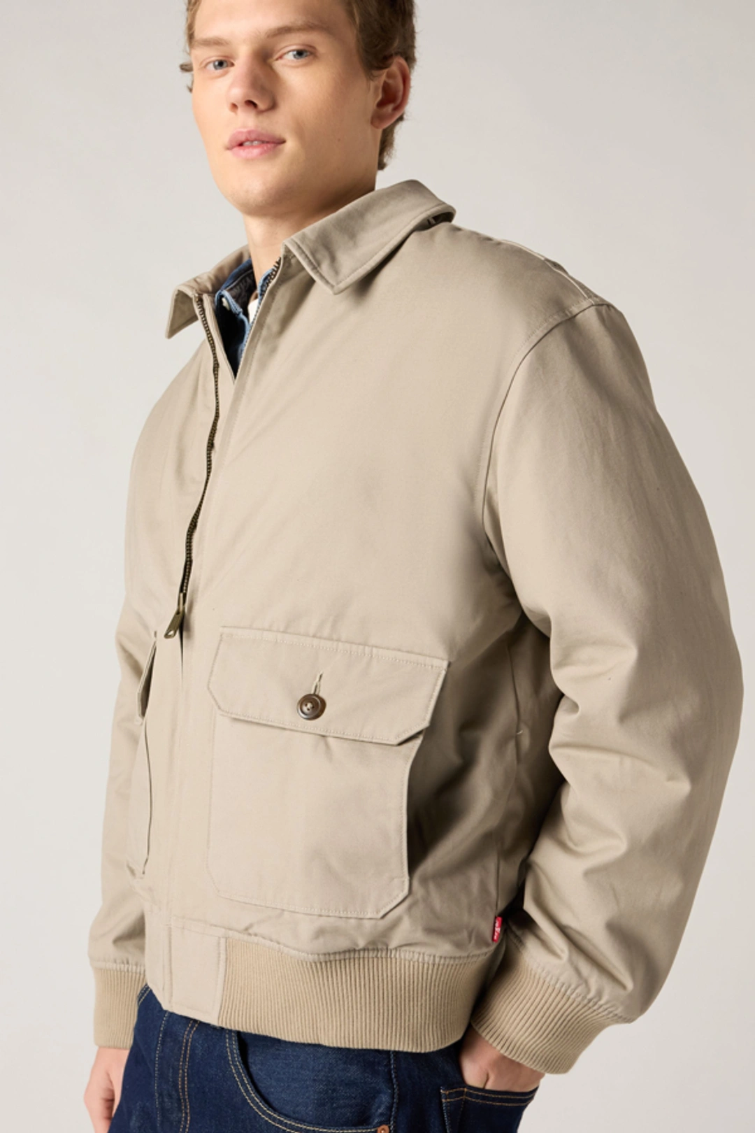Levi's Veste Cortland - Homme - Bleu / Sky Captain - 2XL - 2