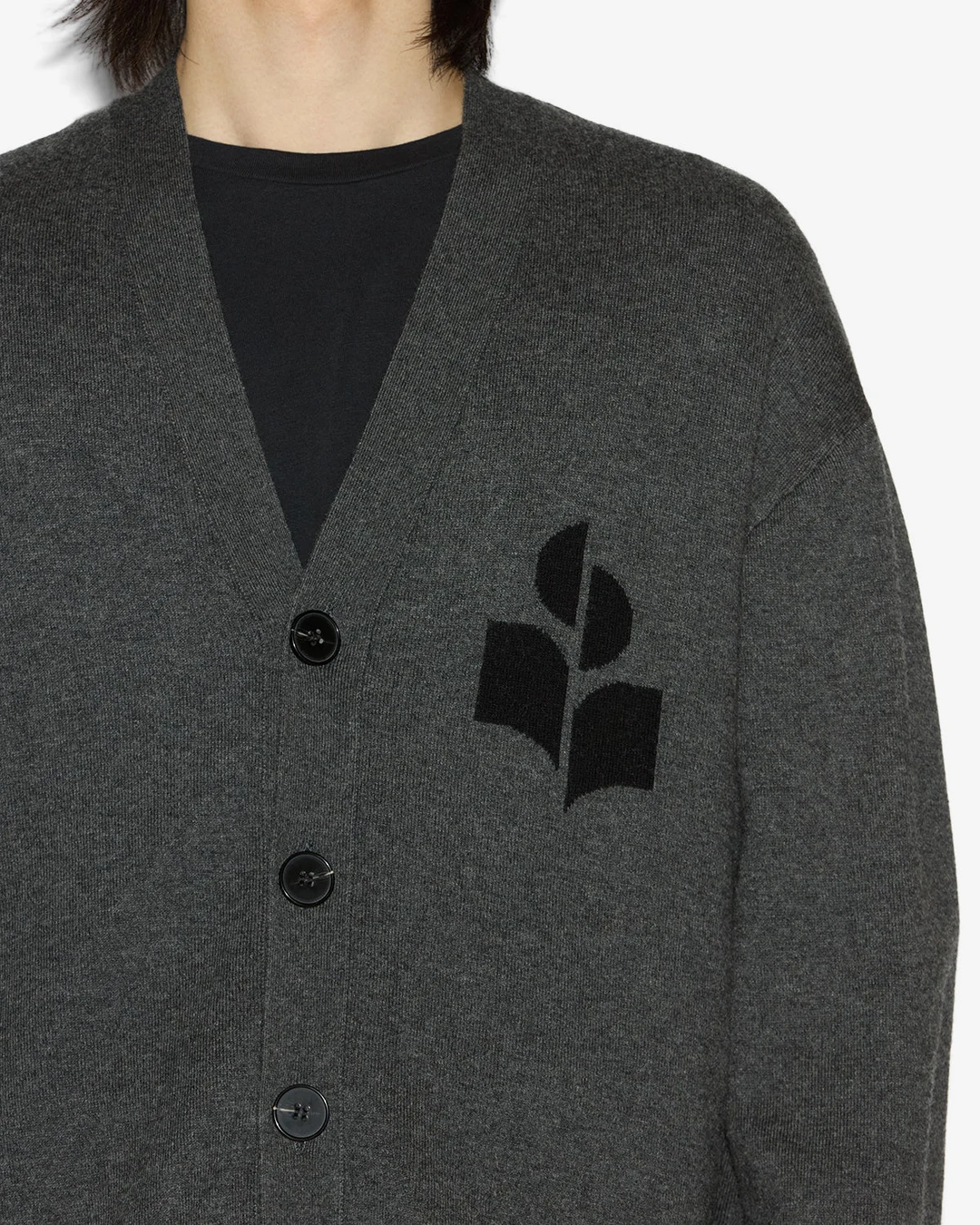 Cardigan Curtis - Homme - Anthracite - Taille L - 2