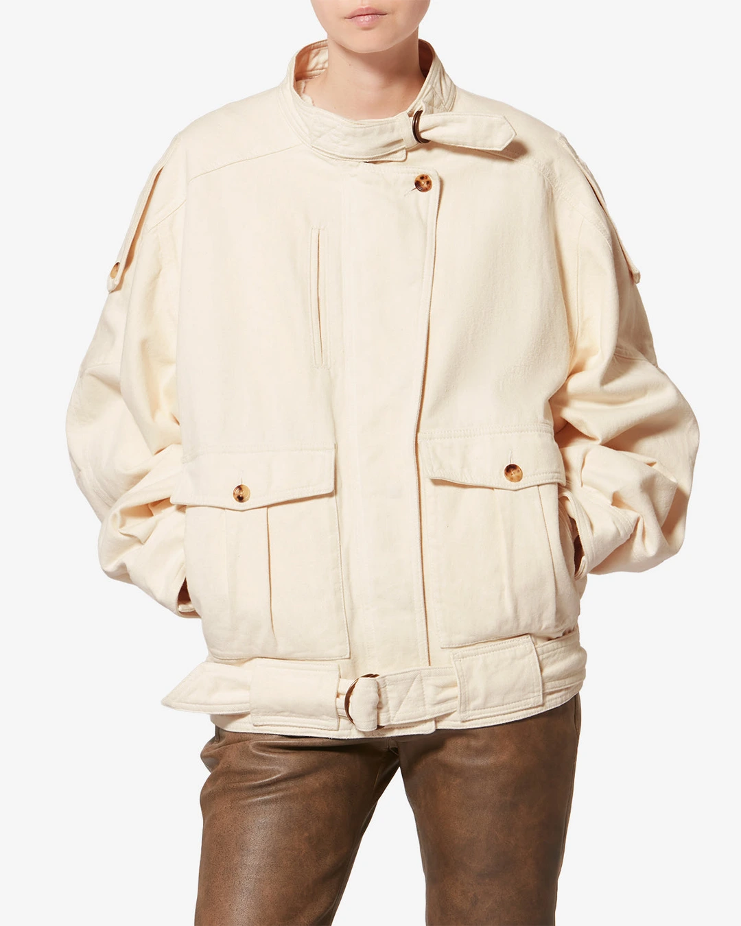 Veste Isalya - Femme - Écru - Taille 40 - 5