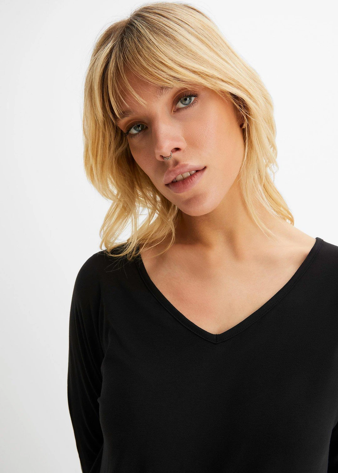 T-shirt oversize en viscose fluide - 3