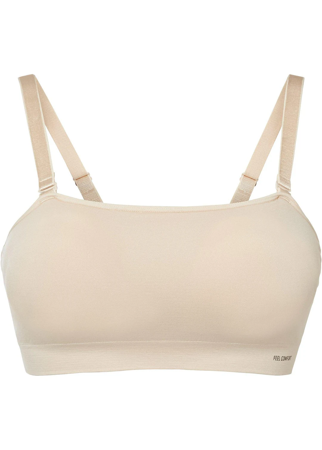 Soutien-gorge bandeau sans couture rembourré Feel Comfort avec bretelles amovibles