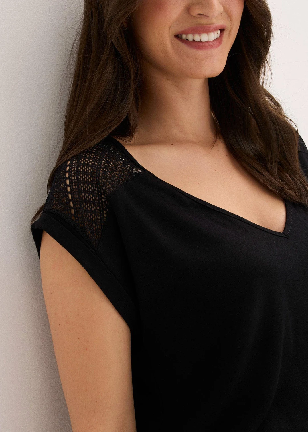 T-shirt doux en viscose extensible - 3