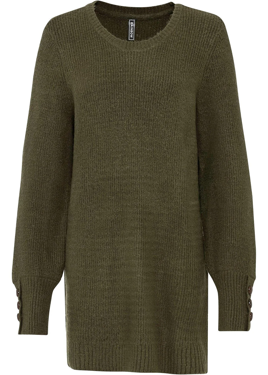 Pull long à boutons