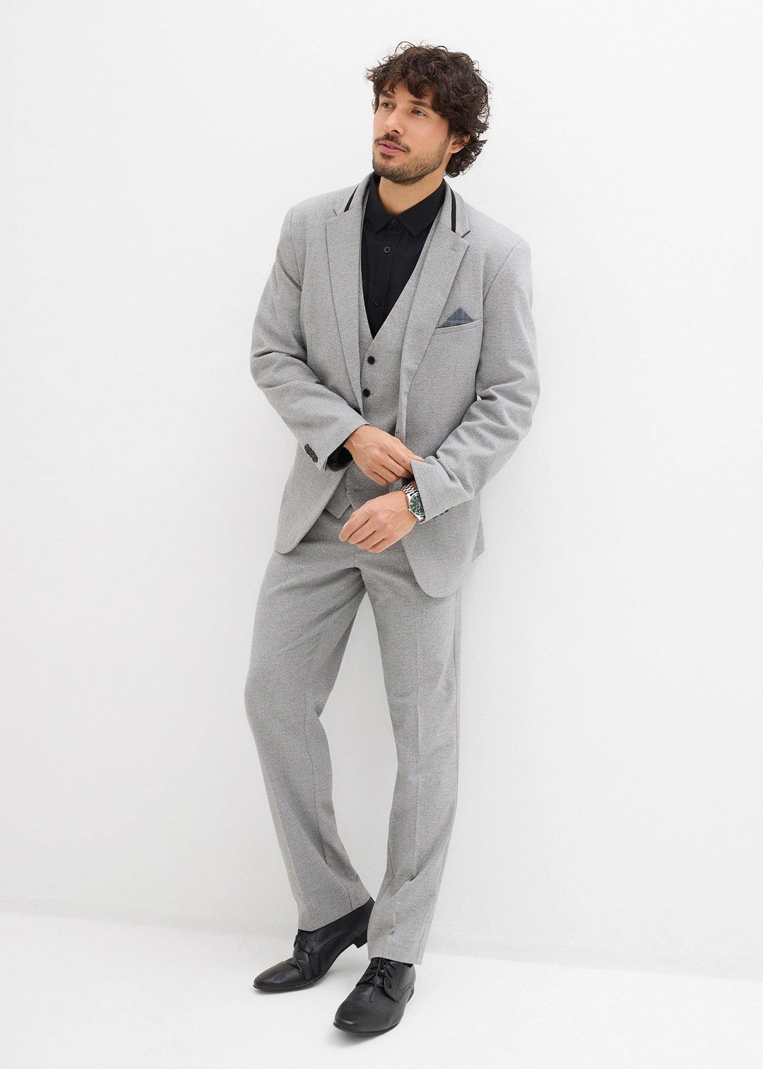 Costume 3 pièces avec gilet, regular - 2