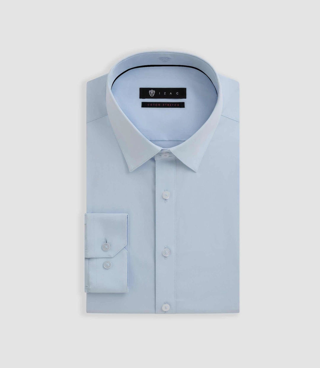 IZAC - Chemise slim bleu ciel