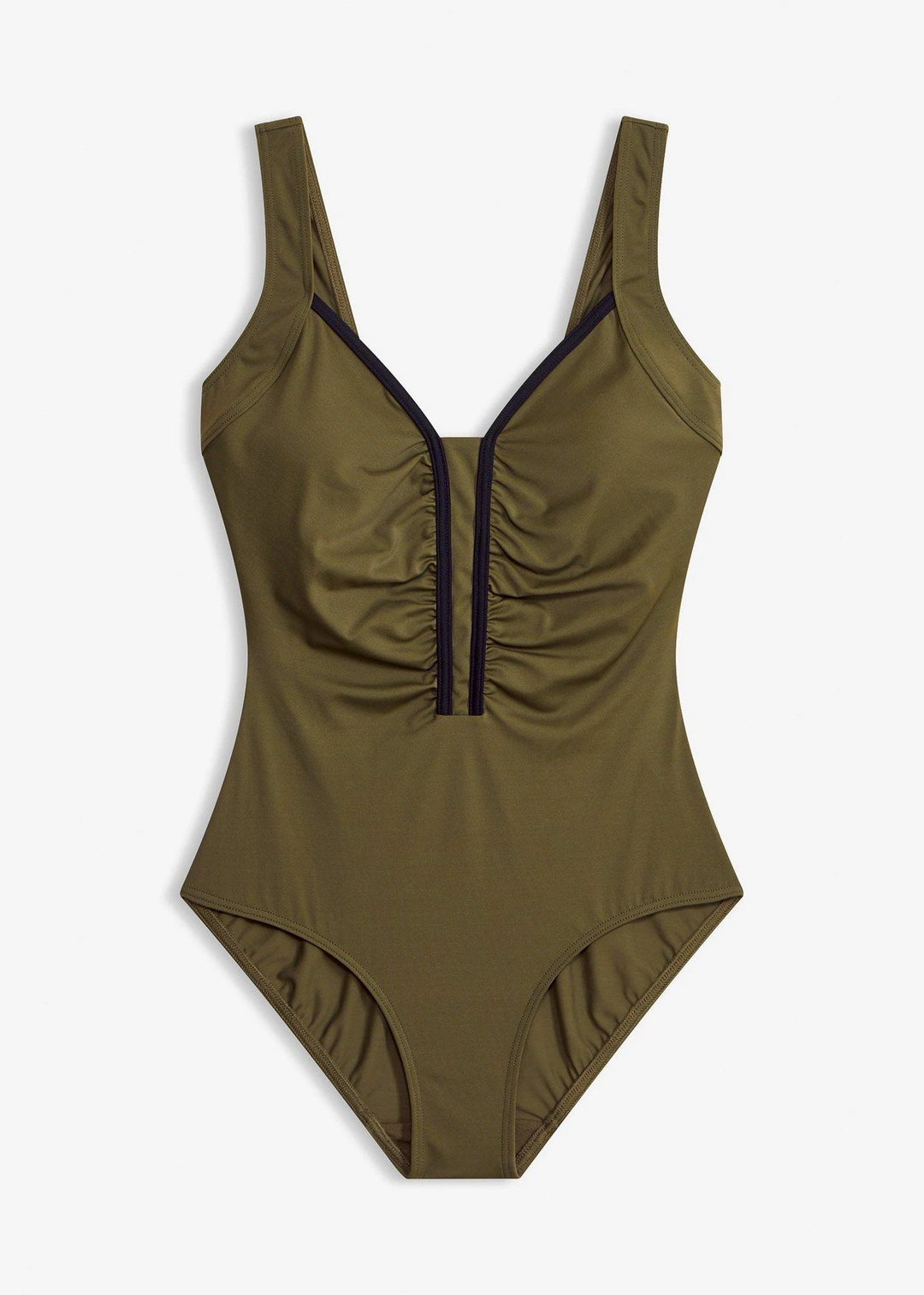 Maillot 1 pièce à passepoil
