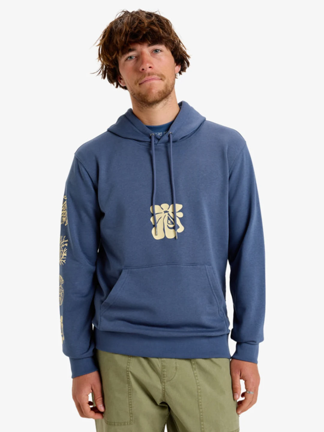 Graphic Mix - Sweat à capuche pour Homme Bleu