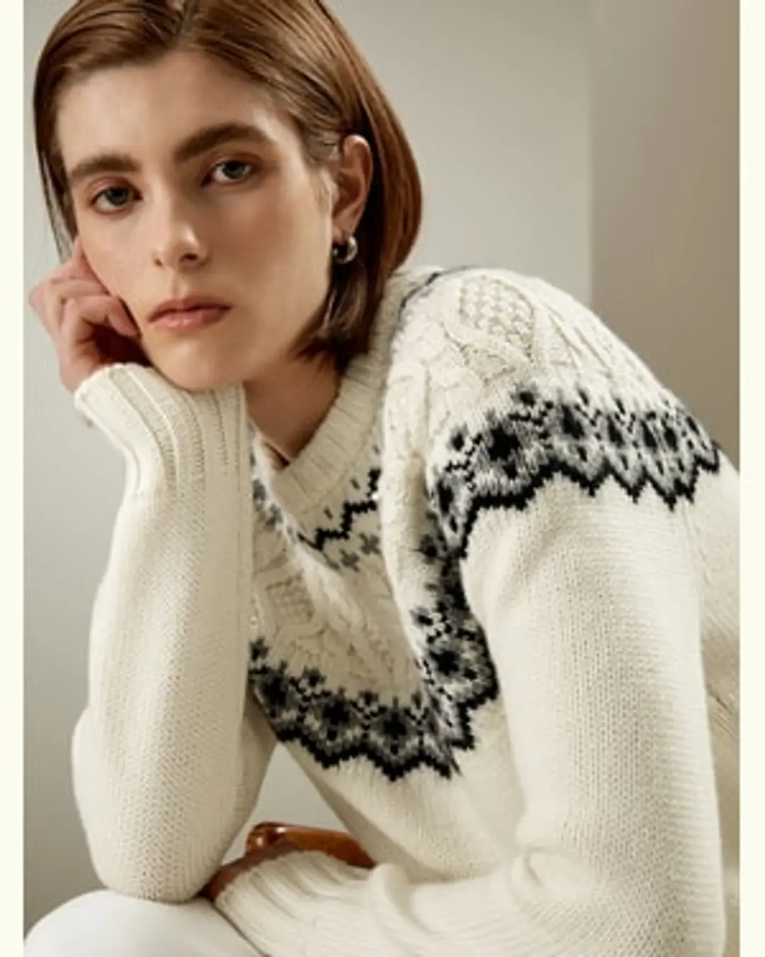 LILYSILK Pulls En Laine Femme Coupe Décontractée Laine-Cachemire Charme Classique Doux Pour La Peau, Confortable Et Durable Blanc Xl