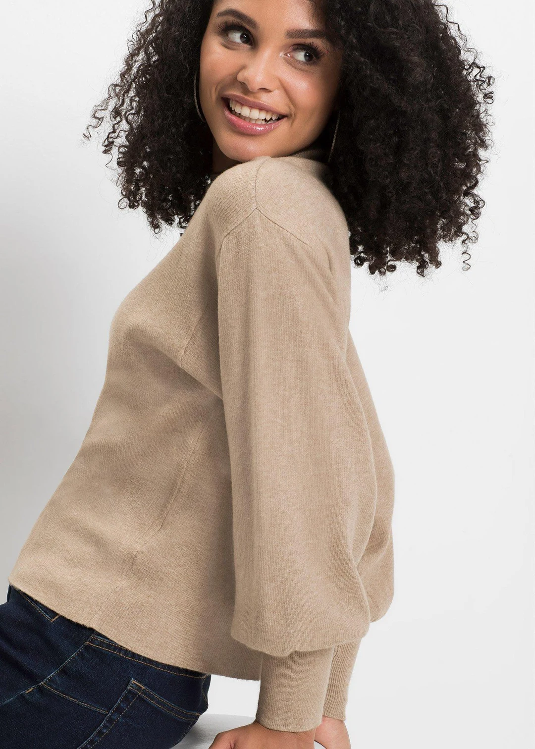 Pull oversize en viscose majoritaire - 3