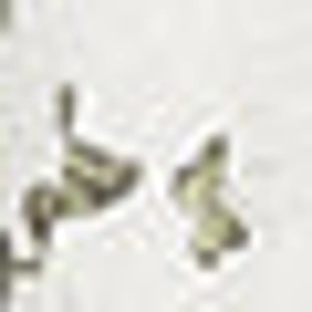 T-shirt papillons en lin et coton - MAKEDA - Vert Kaki