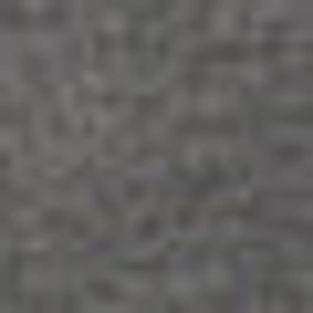 T-shirt chiné à col tunisien - HUGUE - Gris Chiné