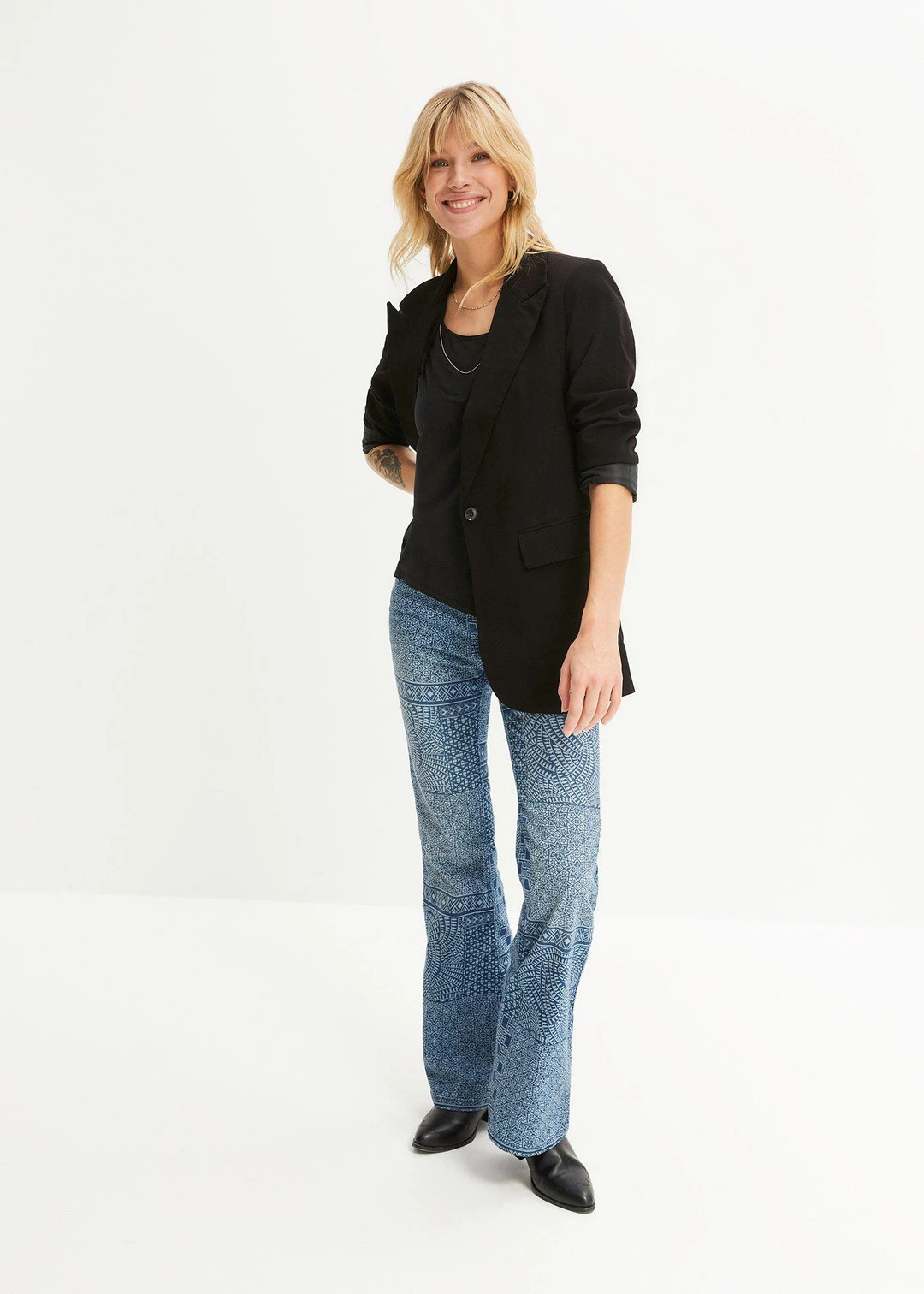 T-shirt en viscose extensible