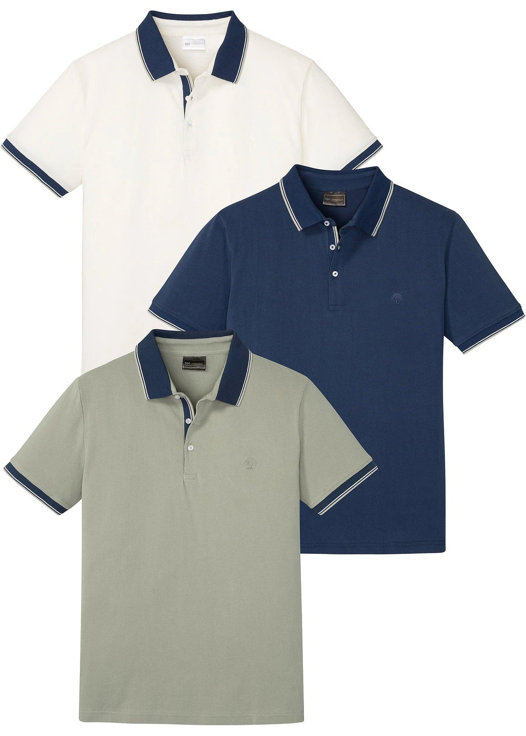 Lot de 3 polos