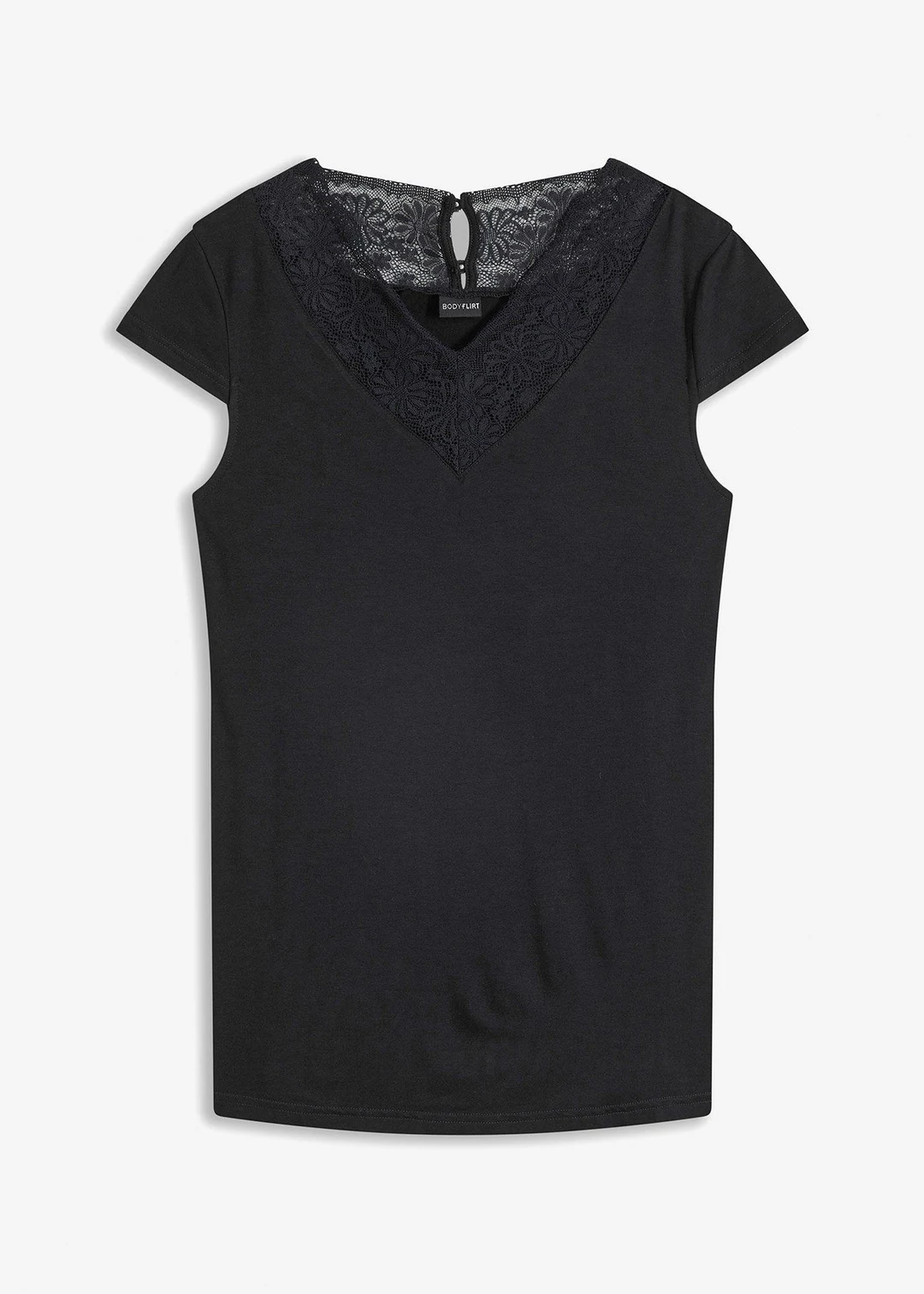 T-shirt avec dentelle