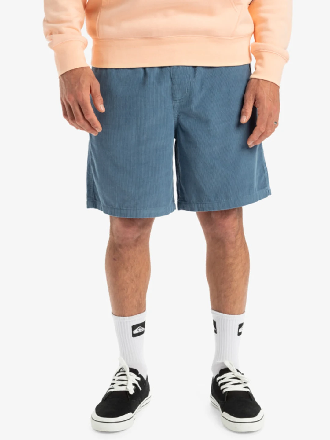 Taxer 18" - Walkshort en velours côtelé pour Homme Gris