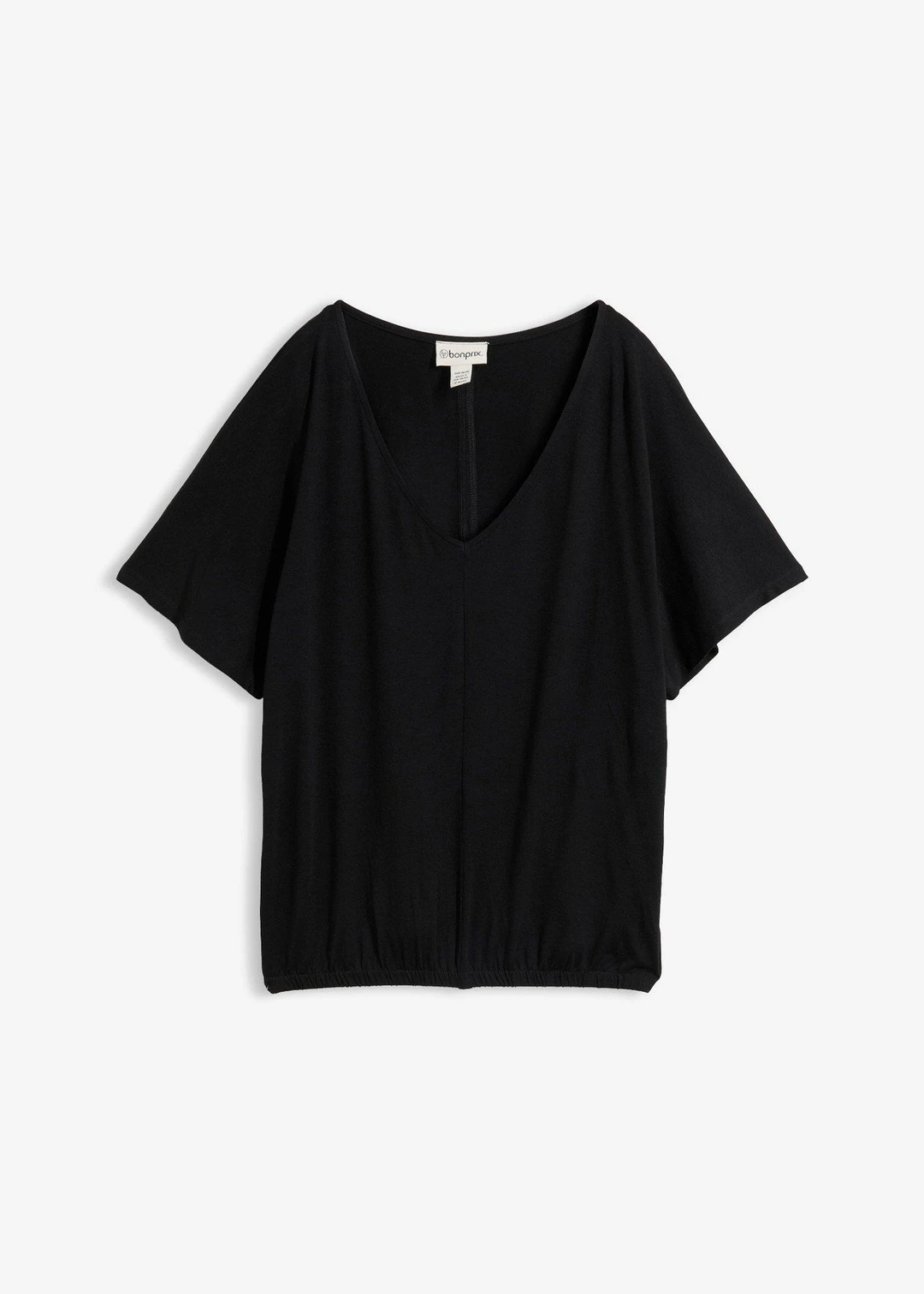 T-shirt oversize en viscose douce et extensible