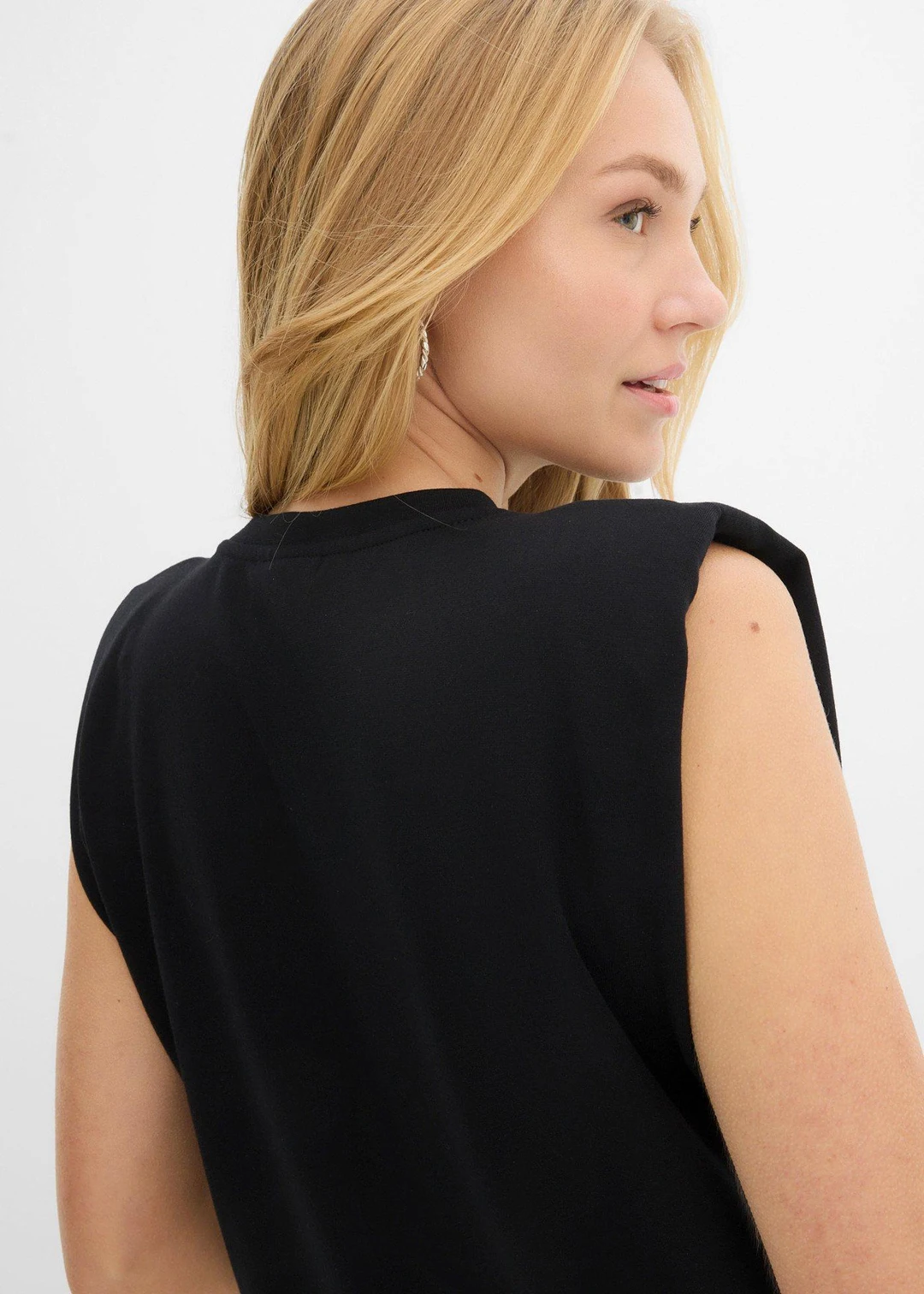 Robe courte à épaulettes - 3