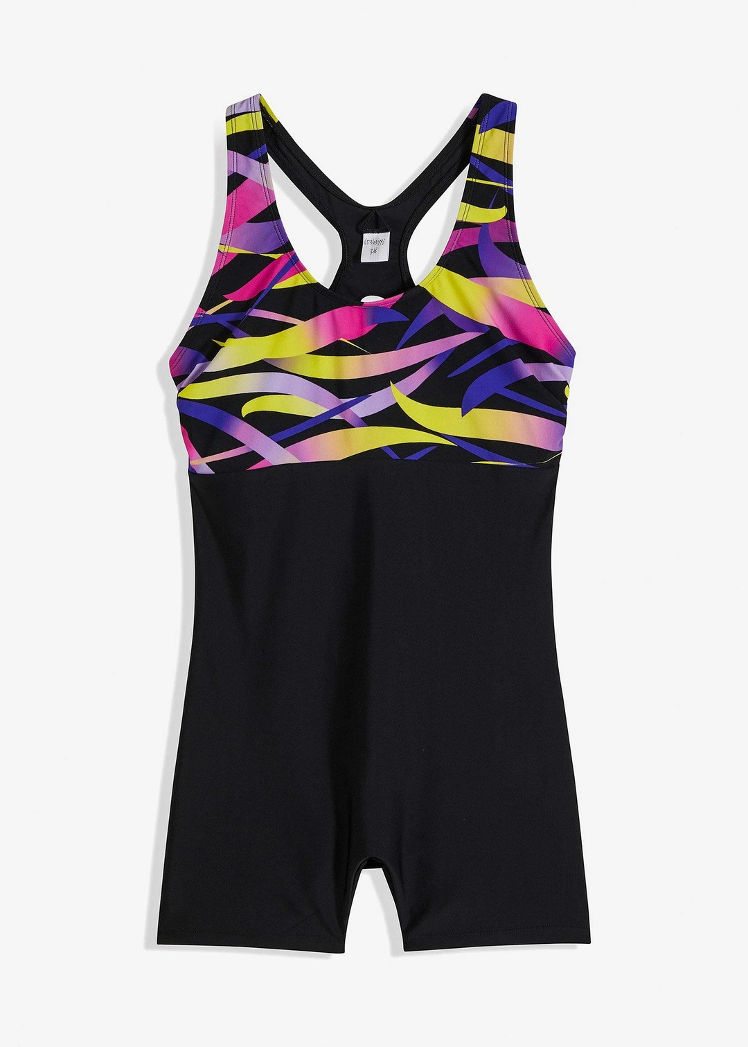 Maillot 1 pièce shorty, séchage rapide